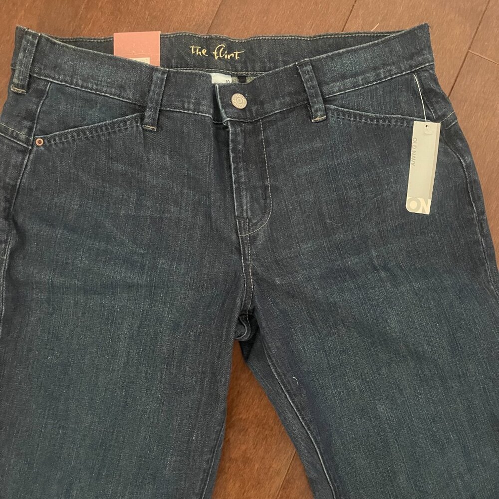 Old Navy "The Flirt" Bootcut Mid-Rise Jeans SIZE 10 - Picture 5 of 6